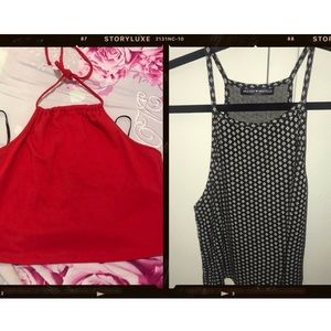 2 HALTER BUNDLES NWOT